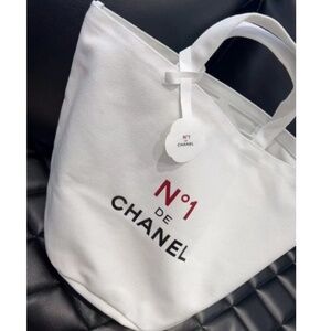 Chanel Beauty No.1 Organic Cotton Tote Bag  NWT